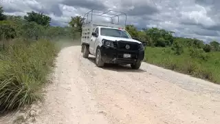Las lluvias podrían dejar incomunicados a la comunidad por ser un camino de terracería