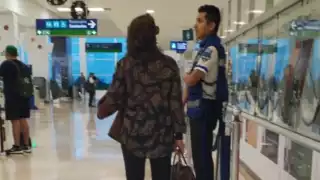 Las maletas aparecieron una hora después y se les fue enviado a su domicilio