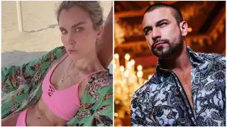 La actriz soltó la bomba durante el programa La Casa de los Famosos. Foto: Especial