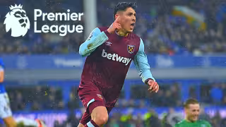 El primer gol de Álvarez con el West Ham fue en la Europa League