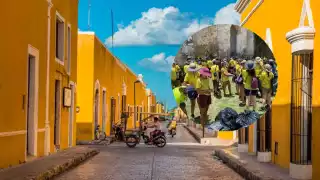 Los 150 jóvenes llegaron como parte de un intercambio cultural