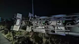 El conductor no registró heridas de gravedad