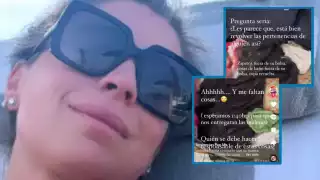 La protagonista de películas y series acusó que su equipaje le fue entregado sin candado y con su contenido revuelto