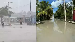 La isla quedó inundada y por más de 12 horas el servicio de energía eléctrico fue interrumpido
