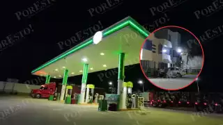 Intento de robo en gasolinera desata movilización policiaca en Isla de Tris, Ciudad del Carmen