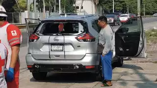 Los lesionados fueron atendidos en el lugar de los hechos