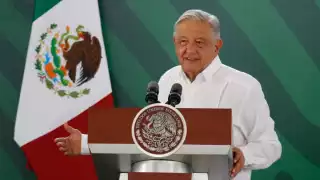 El presidente Andrés manuel López Obrador indicó que Mexicana de Aviación volará a 20 destinos nacionales, desde el AIFA
