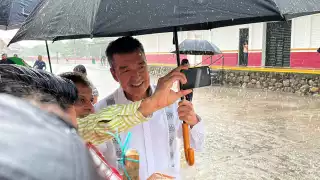 El gobernador señaló que esta infraestructura ferroviaria será un patrimonio del pueblo de México