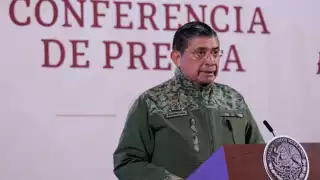 El titular de Sedena, Luis Cresencio Sandoval, presentó esta mañana el Plan de Seguridad para Acapulco