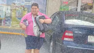 El 'Niño viajero' disfruta ahora en Cancún