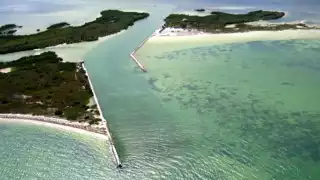 Algunas de las playas del estado maravillas por sus tonalidades rosas, y por sus hermosos ejemplares de flamencos