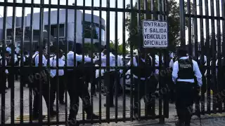 La Secretaría de Protección y Seguridad Ciudadana fue tomada desde el cambio de turno