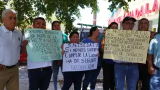 Sindicalizados de Campeche se unen para exigir mejores condiciones laborales
