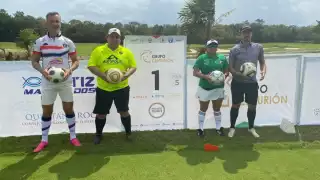 Los mexicanos Oswaldo López con -12 y Mario Calderón con -11 finalizaron en el cuarto y quinto puesto de la clasificación de Hombres, resaltando su estilo de juego en medio de los fuertes vientos.