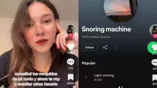 Mujer graba los ronquidos de su novio y los monetiza en Spotify y otras plataformas: VIDEO