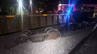 Se descarrilan 10 vagones de tren en zona urbana de Zacatecas; no hay heridos