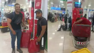 Luego de dar mantenimiento a una tienda departamental de la ciudad regresaron a la tierra de Benito Juárez, donde tienen su base de operaciones