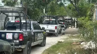 El hombre presentaba una herida producida por arma de fuego en la pierna