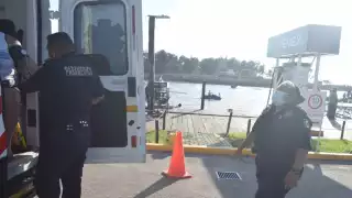 Autoridades acudieron al rescate del individuo en Progreso