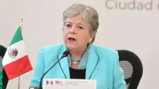 La canciller Alicia Bárcena lamenta la posición de israel para no permitir la ayuda humanitaria a refugiados
