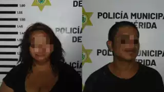 Ambos fueron detenidos y trasladados a la cárcel municipal de Mérida