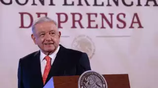 Andrés Manuel López Obrador encabeza este viernes 9 de febrero, la conferencia mañanera desde Palacio Nacional