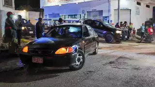 Ambos conductores fueron llevados a las instalaciones de la Comandancia