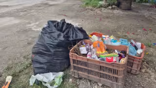 Una semana sin pasar la basura en la colonia Cañaveral, Champotón