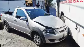 Ambos conductores decidieron llegaron a un acuerdo para evitar problemas legales