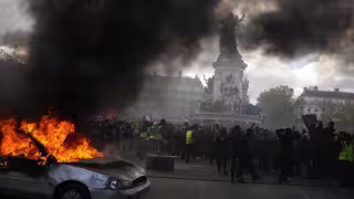 Protestas en Francia: miles de estudiantes marchan en París y se enfrentan con policías; exigen más recursos para educación