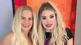 Niurka y la estilista regia. Foto: Especial