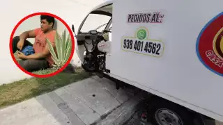 El joven fue valorado por paramédicos ya que presentó una crisis nerviosa