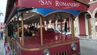 Los tranvías de Campeche salen desde el Centro Histórico