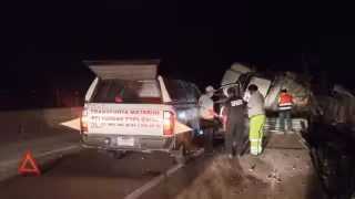 Volcadura de camión con material explosivo mantiene cierre parcial en  la vía Mérida-Cancún