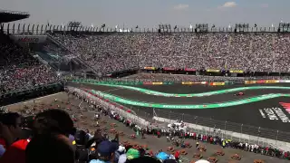 El itinerario del GP de México. Foto: Especial