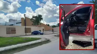 Los delincuentes forzaron la cerradura y dañaron la puerta