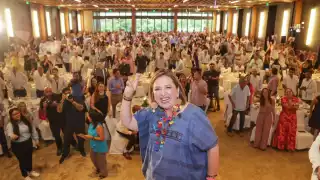 Xóchitl Gálvez es una de las tres aspirantes a la candidatura presidencial del Frente Amplio por México