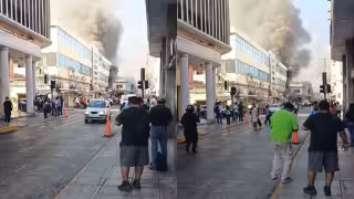 Sofocan incendio en el mercado García Rejón del Centro de Mérida; descartan  heridos y daños mayores