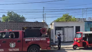 Movilización de cuerpos de emergencia por conato de incendio en la colonia Manigua