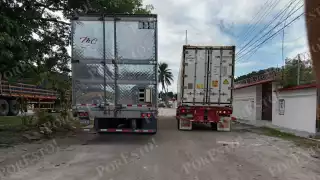 Transporte pesado obstaculiza calles de Isla Aguada y genera riesgo vial