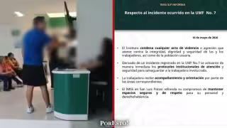 Denuncian violencia contra personal médico en IMSS San Luis