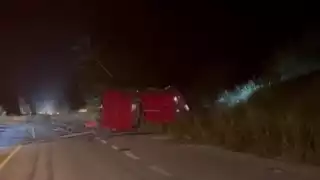 Dejó como saldo a una persona fallecida, por lo que la pista fue cerrada a la circulación por varias horas.