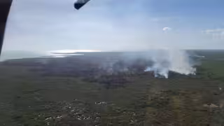 Sofocan al 100 por ciento incendio forestal “Jas” en la Reserva Estatal Santuario del Manatí