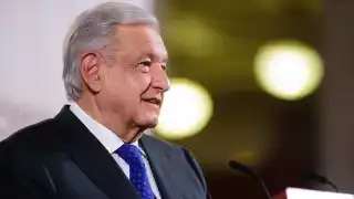Andrés Manuel López Obrador, se dijo contento porque se aprobó el Presupuesto de Egresos para 2024, sin moches como ocurría antes