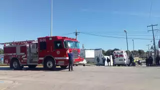 Poco después de las 10 de la mañana se activo la alarma por un accidente