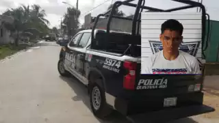 Fue asegurado por su actitud violenta contra los policías