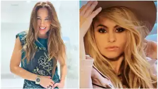 Paulina Rubio llegó a la Ciudad de México para promocionar su nueva gira que comenzará en abril de 2022