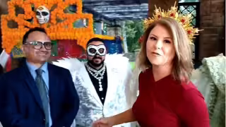 Día de Muertos en Texas: artista de Yucatán tarda más de 4 meses en elaborar cada catrina
