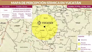 Sismo en Ticul: ¿de qué magnitud fue el temblor de este viernes 13?