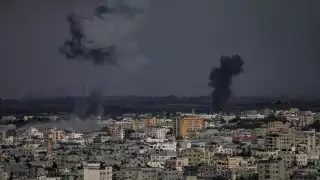 Los religiosos visitaban Israel cuando aviones de combate destruyeron la Torre Gaza